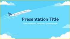 Airplane Powerpoint Template Free Download Of Aviation Powerpoint Template – Prezentr