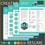Creative Teacher Resume Templates Free Of Creative Resume Template for Pages