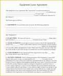 Equipment Lease Agreement Template Free Download Of 19 Equipment Rental Agreement Templates Doc Pdf