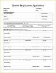 Free Basic Job Application Template Of 9 Best Of Practice Job Application forms Printable