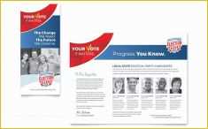 Free Campaign Cards Template Of Election Brochure Template Word &amp; Publisher