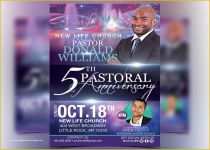 Free Church Flyer Templates Of Pastor Anniversary Flyer Template