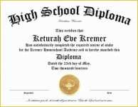 Free Fake High School Diploma Templates Of 30 Free High School Diploma Template Printable