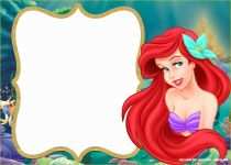 Free Little Mermaid Invitation Templates Of Nice Free Printable Ariel Little Mermaid Invitation