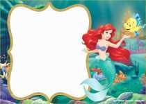 Free Little Mermaid Invitation Templates Of Updated Free Printable Ariel the Little Mermaid