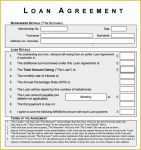 Free Loan Agreement Template Pdf Of 10 Sample Standard Loan Agreement Templates