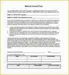 Free Medical forms Templates Of 14 Medical Consent form Templates – Free Samples