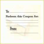 Free Online Coupon Maker Template Of Make Your Own Customizable Coupon Book Free Printables