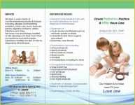 Free Pediatric Brochure Templates Of Brochures Flyers Sell Sheets Product Sheets Self