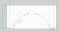 Free Printable Cabinet Hardware Template Of Making Cathedral Arch Templates for Cabinet Doors Using