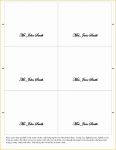 Free Printable Christmas Table Place Cards Template Of 7 Best Of Printable Folded Place Card Template