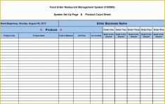 Free Restaurant Inventory Templates Of Liquor Inventory Spreadsheet