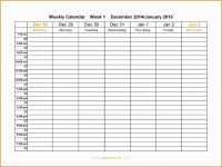 Free Schedule Template Of 10 Free Weekly Printable Calendar Templates