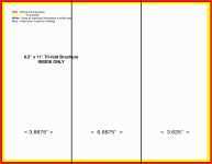 Free Tri Fold Brochure Design Templates Of Blank Tri Fold Brochure Template Free Download