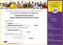 Free Webinar Invitation Template Of Free Leadership Into the Future Webinar – Collective Evolution