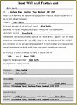 Make Your Own Will Free Template Of Last Will and Testament Template