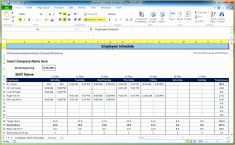 Monthly Shift Schedule Template Excel Free Of 8 Monthly Employee Work Schedule Template Excel
