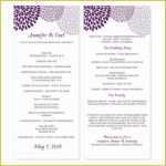 Party Program Template Free Of Wedding Program Template Download by Diyweddingtemplates