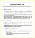 Service Agreement Template Free Of 14 Sample Service Level Agreement Templates – Pdf Word