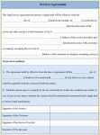 Service Agreement Template Free Of 7 Service Agreement Contract Template