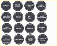 Spice Jar Label Template Free Of Spice Jar Labels Created with Templates Found On Pinterest