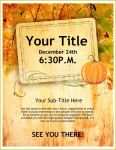 Thanksgiving Potluck Invitation Template Free Printable Of Happy Thanksgiving Flyer Template