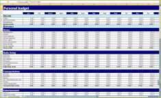 Yearly Budget Template Excel Free Of Monthly and Yearly Bud Spreadsheet Excel Template