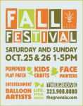 Free Printable Fall Flyer Templates Of Fall Festival Flyer Template Free