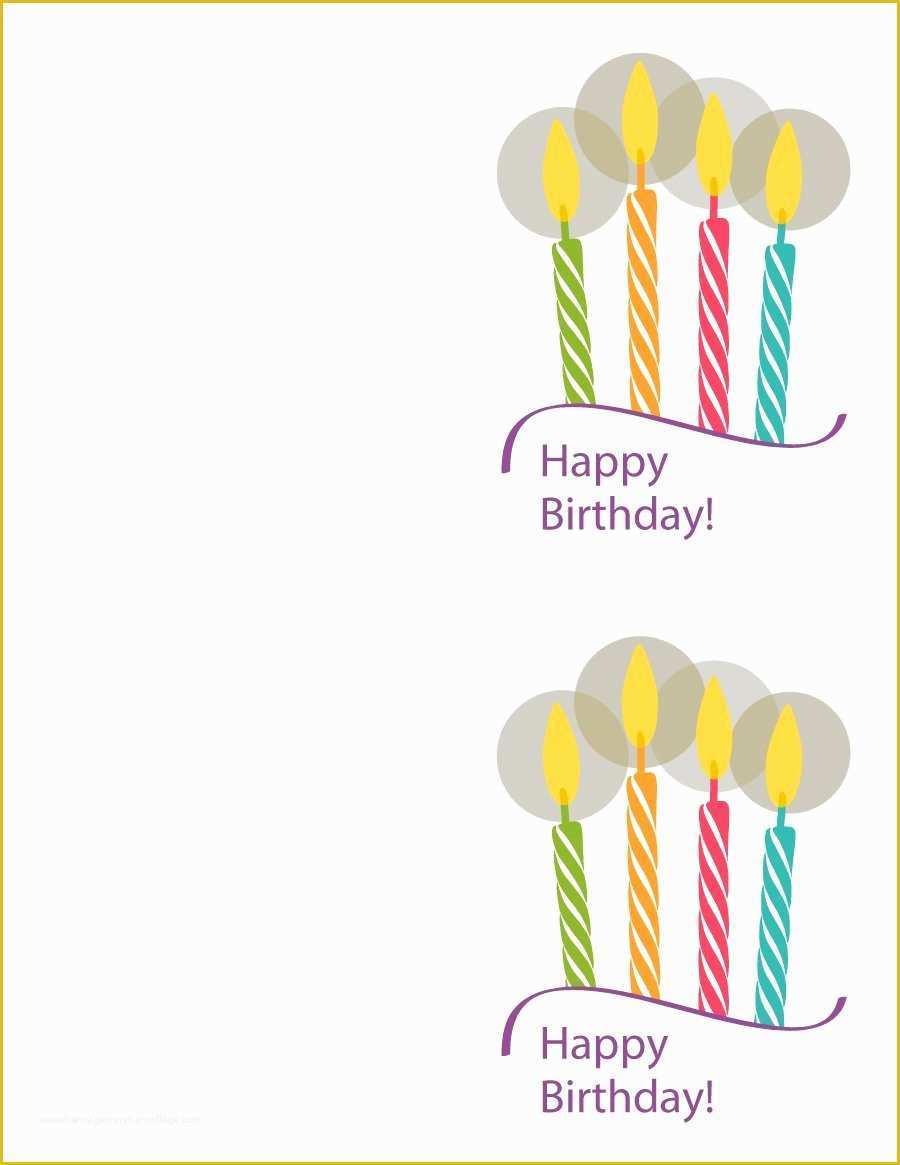 21st Birthday Card Templates Free Of 40 Free Birthday Card Templates Template Lab