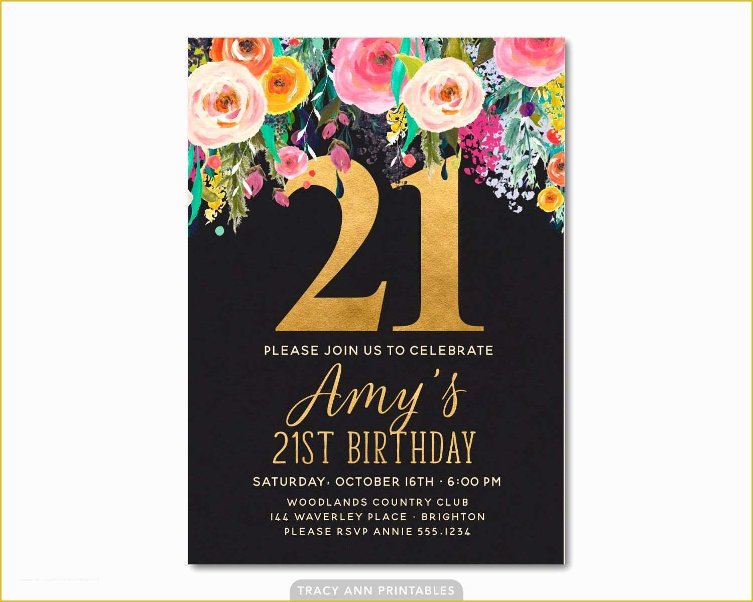 21st Birthday Card Templates Free Of Download Free 21st Birthday Invitations Wording