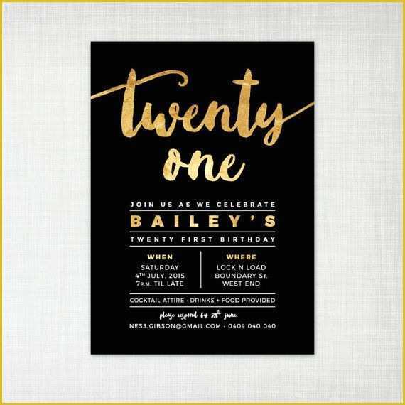 21st Birthday Card Templates Free Of Free Printable 21st Birthday Invitations Wording