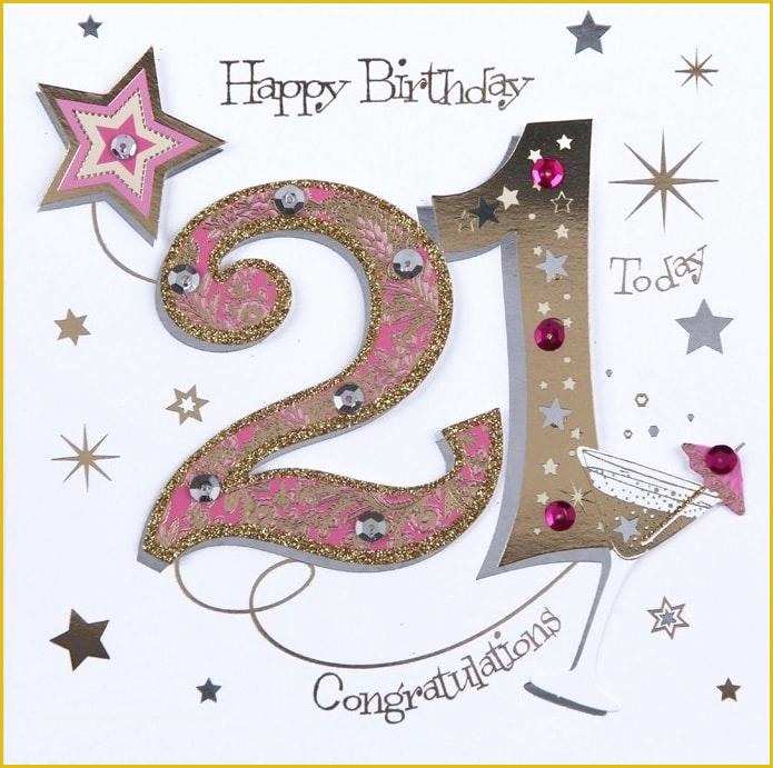 21st Birthday Card Templates Free Of New 21 Birthday Cards for Handmade Birthday Card Best