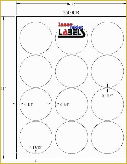 24 Labels Per Sheet Template Free Of Template for Round Sticker Labels Collection Vintage