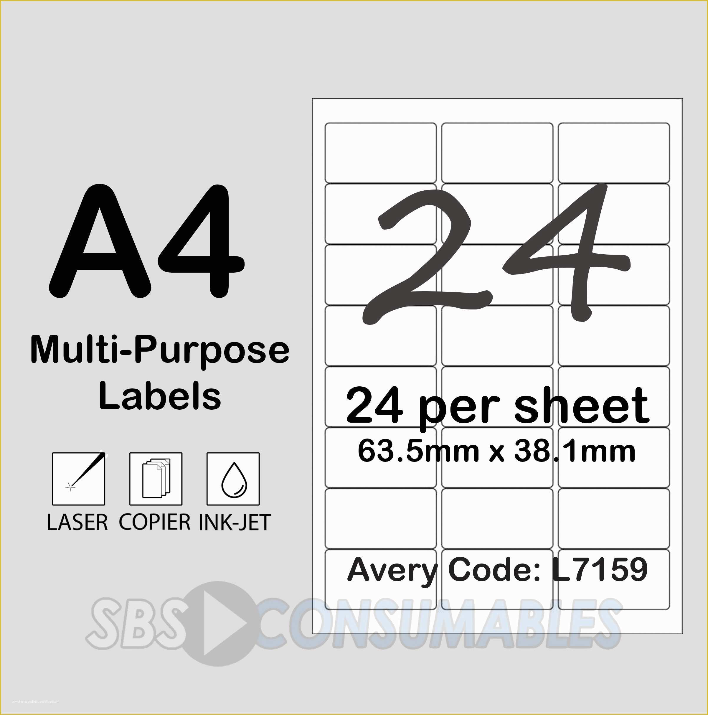 24 Labels Per Sheet Template Free Of Word Label Template 24 Per Sheet A4 Beautiful Template