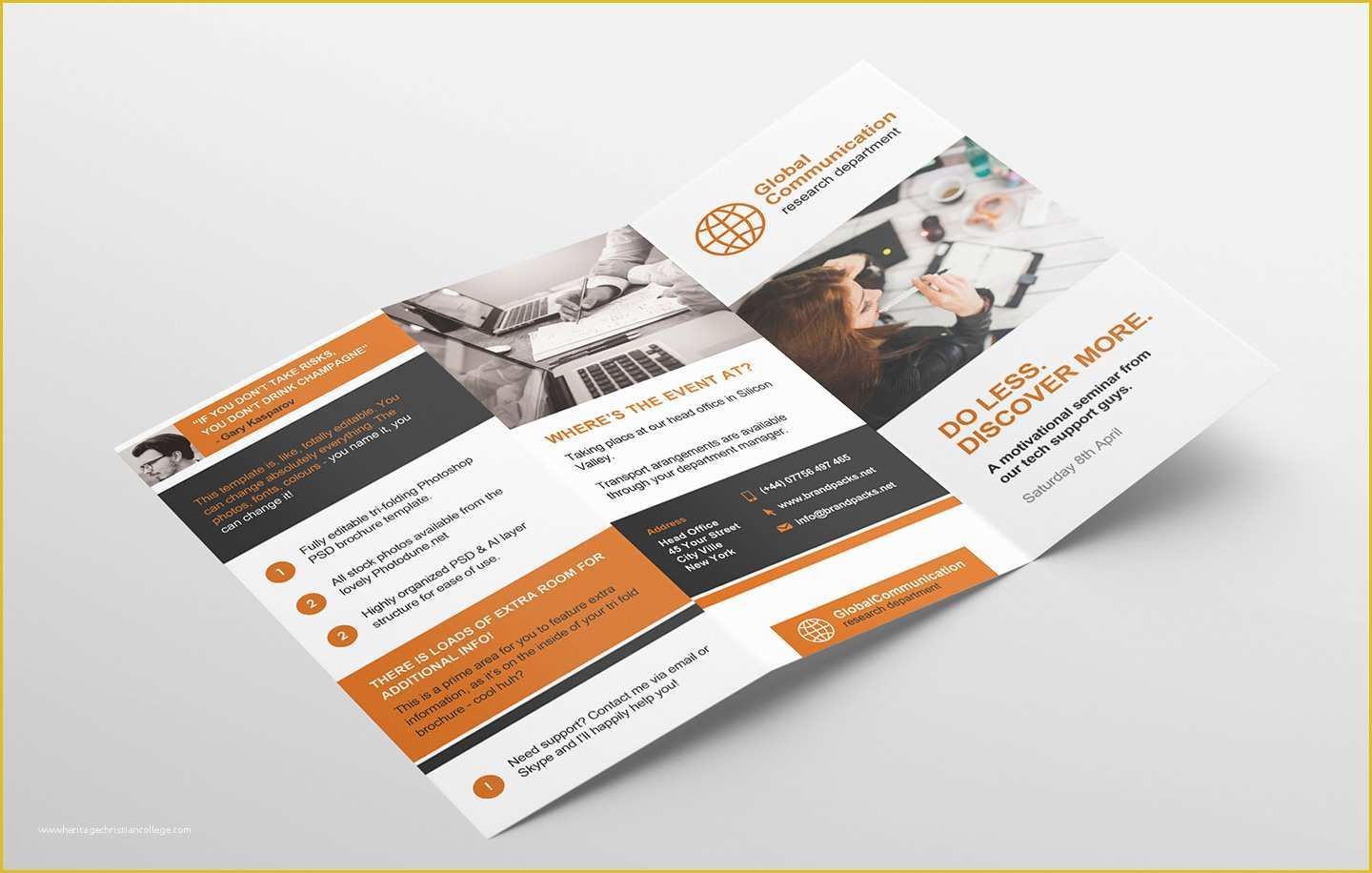 3 Fold Brochure Template Free