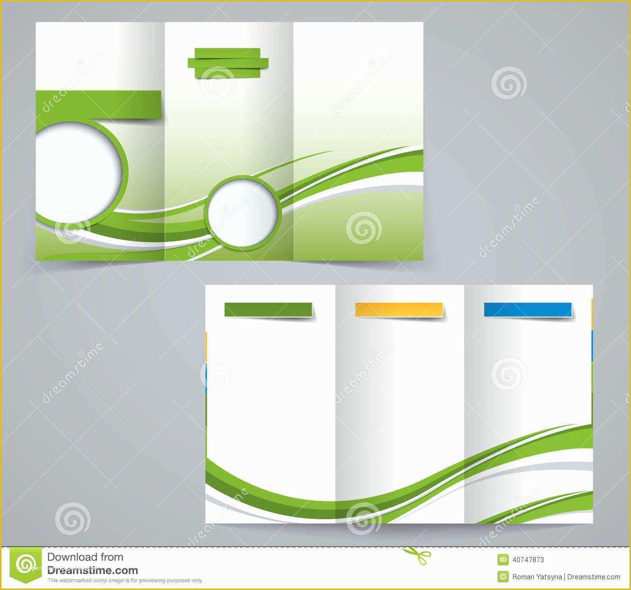 3 Fold Brochure Template Free Download Of Three Fold Brochure Template Corporate Flyer Cover