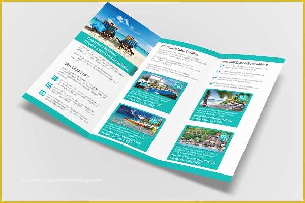 3 Fold Brochure Template Free Download Of Travel Brochure Template 3 Fold 22 Travel Brochure