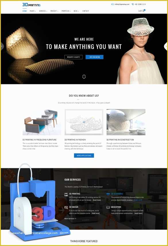 3d Printer Templates Free Of 3d Printing Website Template Printable Pages