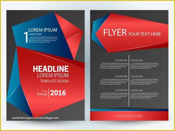 3d Web Design Templates Free Download Of Flyer Template Design with Abstract 3d Dark Background