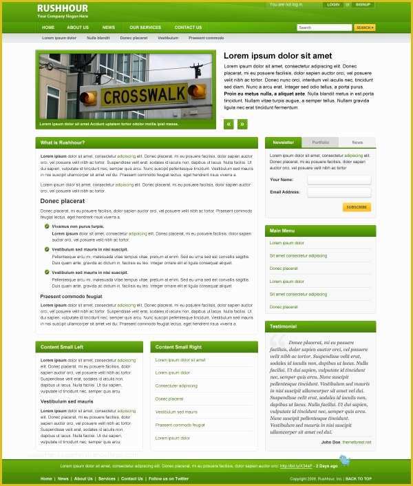 3d Web Design Templates Free Download Of Green Web Template Psd Material – Over Millions Vectors