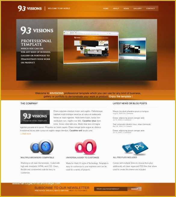 3d Web Design Templates Free Download Of Professional HTML Templates Free Download