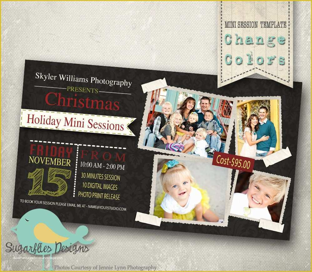 4x6 Christmas Photo Card Template Free Of 4x6 Christmas Mini Sessions Template Mini Shoot 6