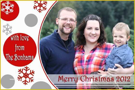 4x6 Christmas Photo Card Template Free Of Free Christmas Card Templates Creative Green Living
