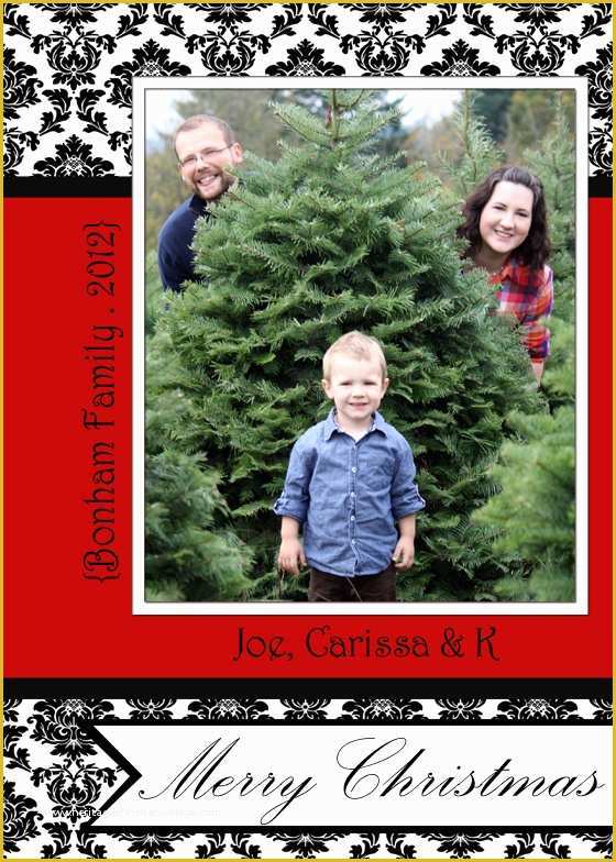 4x6 Christmas Photo Card Template Free Of Free Christmas Card Templates Creative Green Living