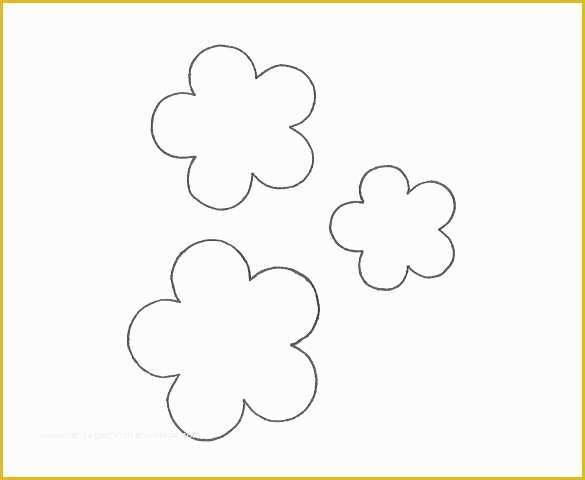 5 Petal Flower Template Free Printable Of 20 Flower Petal Templates Pdf Vector Eps