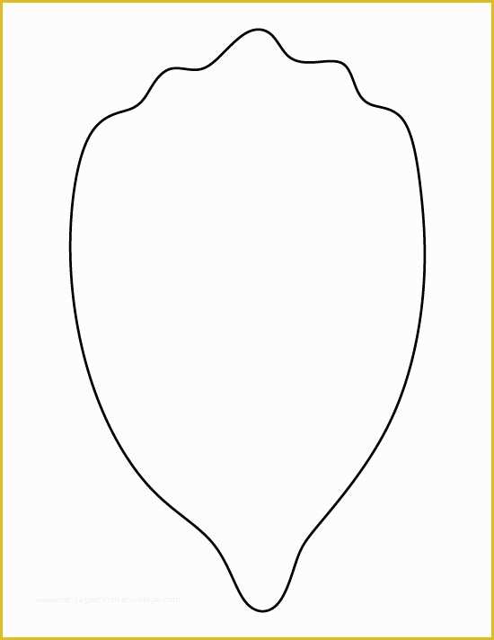 5 Petal Flower Template Free Printable Of Flower Petal Pattern Use the Printable Outline for Crafts