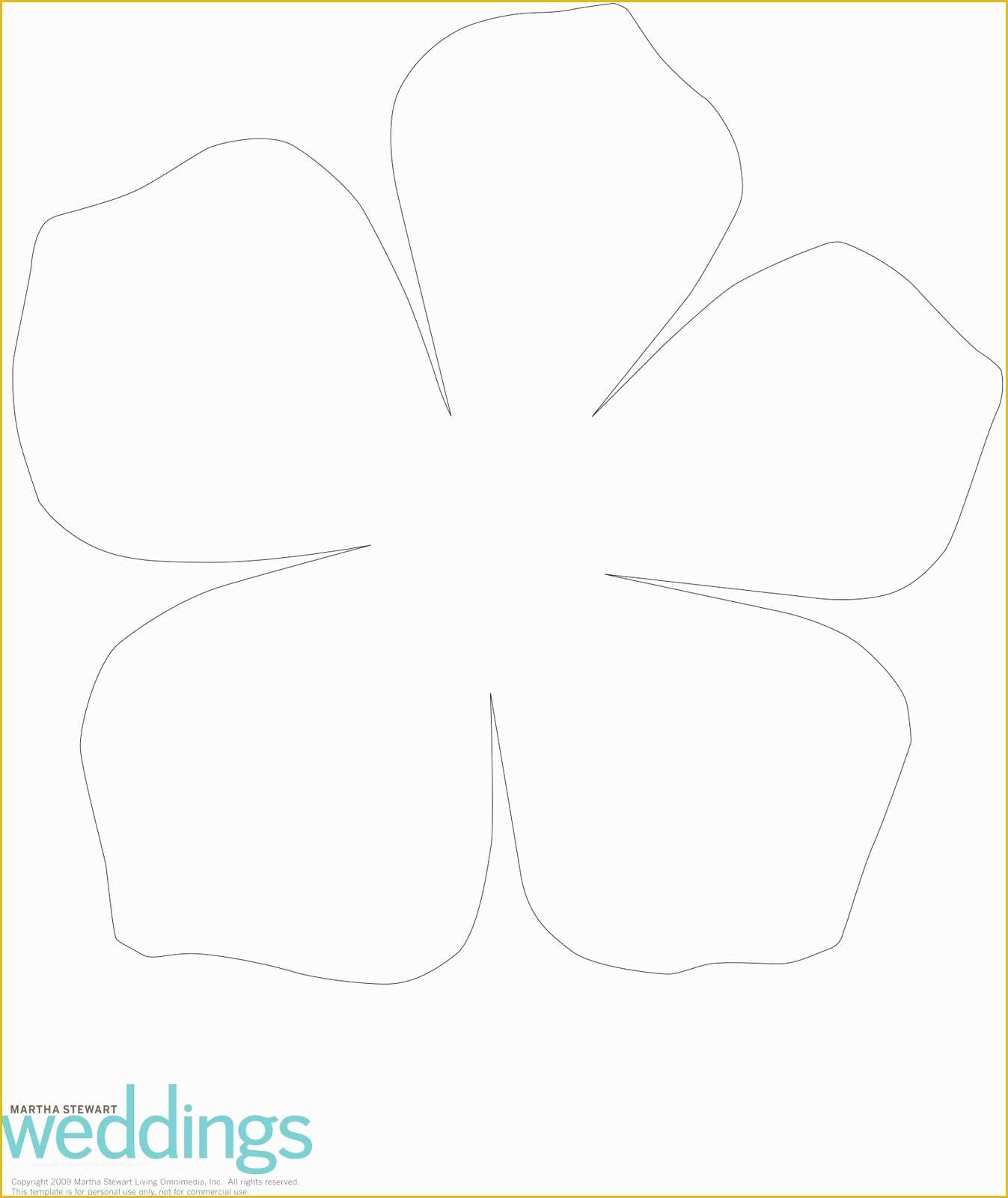 5 Petal Flower Template Free Printable Of Mel Stampz A Study In White Two 3d Flower Templates