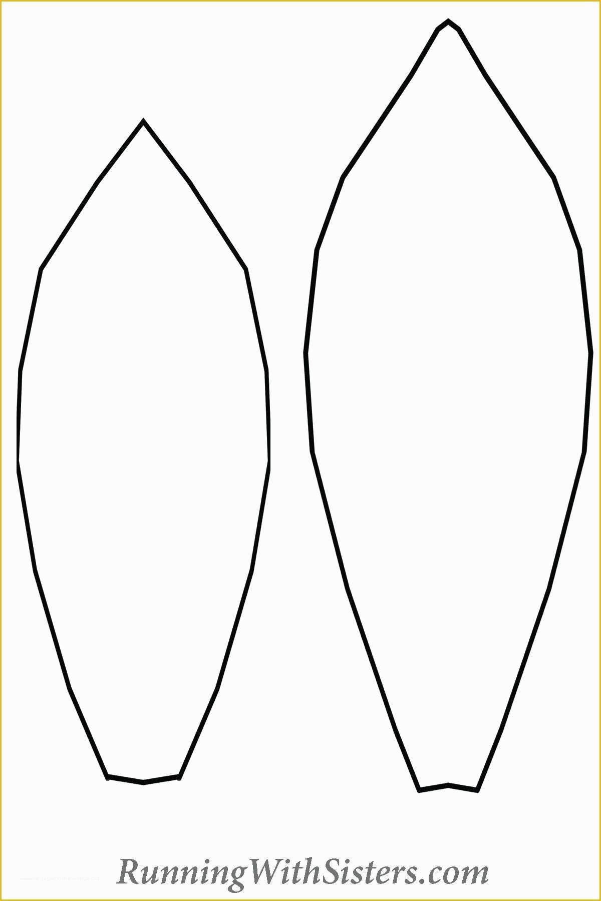 5 Petal Flower Template Free Printable Of Printable Flower Petal 