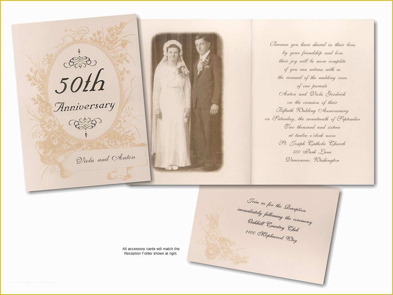 50th Anniversary Templates Free Of 7 Best Of Printable 50th Anniversary Invitations