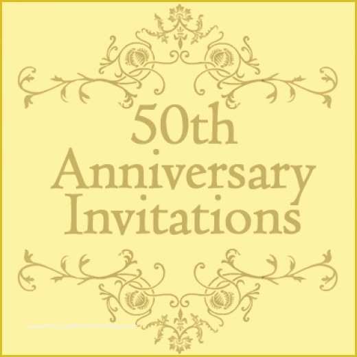 50th Anniversary Templates Free Of Free 50th Wedding Anniversary Invitations Templates